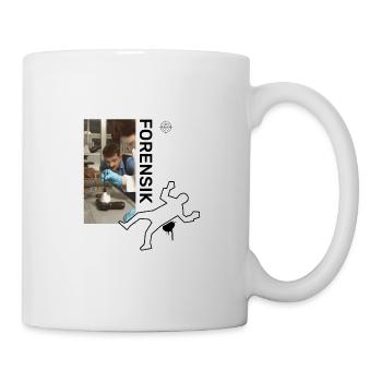 Spurensicherung - Kripo Polizei Kriminaltechnik - Tasse - Weiß - Rechts