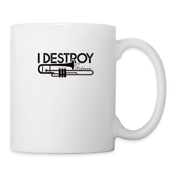 Trumpet Orchestra Musicians Trumpeter Wind Music - Mug - white - Right