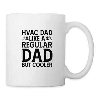 Heating Engineer Pump Valve Pressure Regulator Papa Father - Mug - white - Right