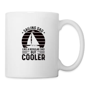 Captain Boat Woman Holiday Sailboat Wife Father - Mug - white - Right