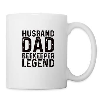 Beekeeping Dad Funny Father Sayings Father's Day - Mug - white - Right