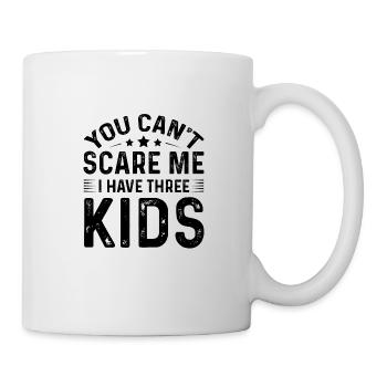 J’ai trois enfants papa maman cadeau - Mug blanc - blanc - Droite