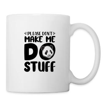 Panda Fur Cuddly Toy Heart Japon Asie Chine - Mug blanc - blanc - Droite