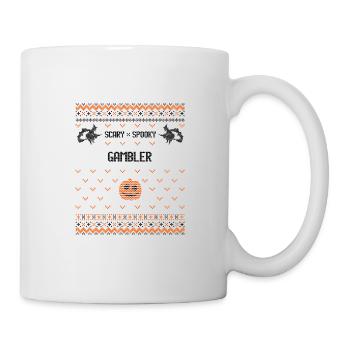Scary and Spooky Gambler - Mug - white - Right