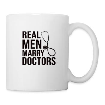 Wife Mother Doctor Doctorate Academic Fun - Mug - white - Right