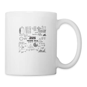 Racine carrée de 225 Math Nerd 15e anniversaire - Mug blanc - blanc - Droite