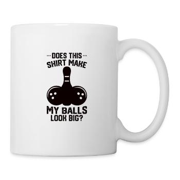 Bowling Funny Saying Bowler Dictons Cadeau - Mug blanc - blanc - Droite