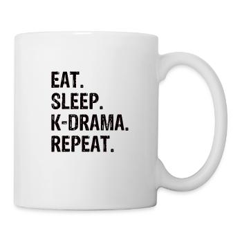 K-Drama Kdrama Korea South Korea Seoul K-Drama - Mug - white - Right