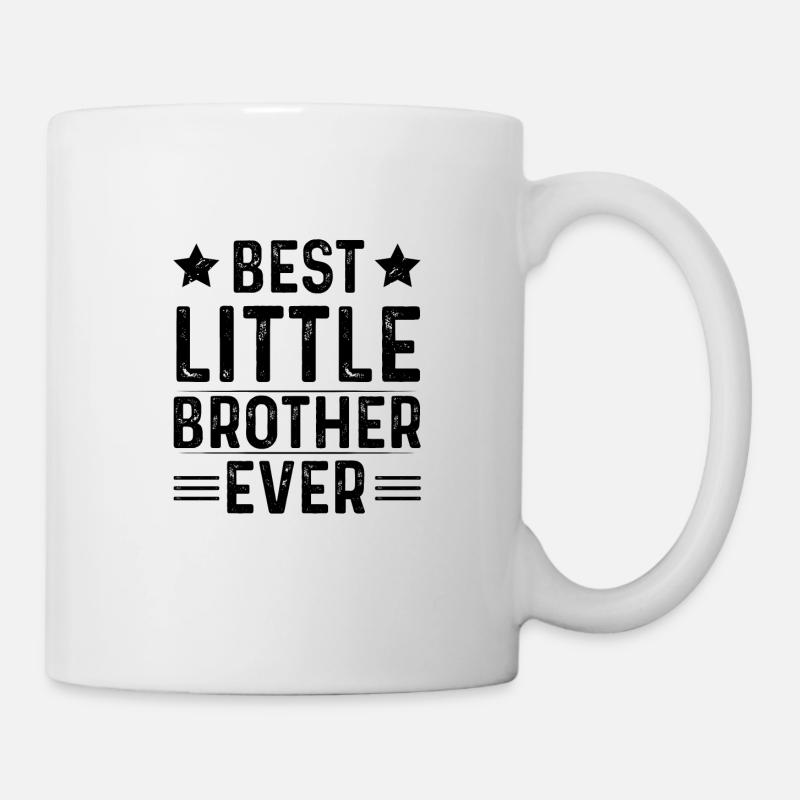 kleiner Bruder - Tasse - Weiß