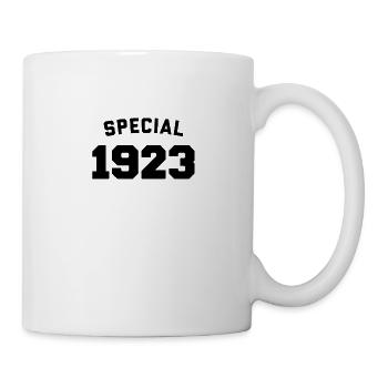 Lustiges Geburtstags-Special 1923 - Tasse - Weiß - Rechts