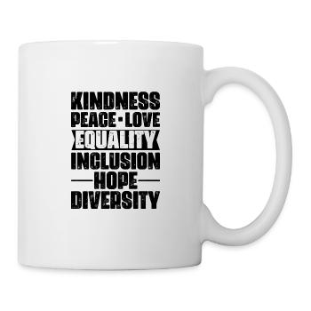 Gay Heart Gay Lesbienne Lesbienne Cadeau - Mug blanc - blanc - Droite