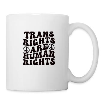 Androgyn Bisexual Gender Gay Trans Binary - Mug - white - Right