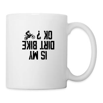 Motorcross Motorcyclist Moto Motorsport - Mug - white - Right