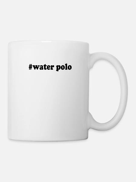 Wasserpolo Wasserball Spieler Sport Ballsport - Tasse - Weiß