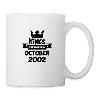 Octobre 2002 - Cadeau de 20e anniversaire. Légende. - Mug blanc - blanc - Droite