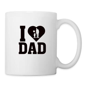 Meilleur monde Père Père Couple Couples Parents Papa papa - Mug blanc - blanc - Droite