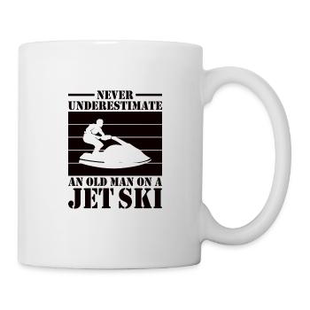 Jetski Sport Water Motorcycle Water Sports Gift - Mug - white - Right