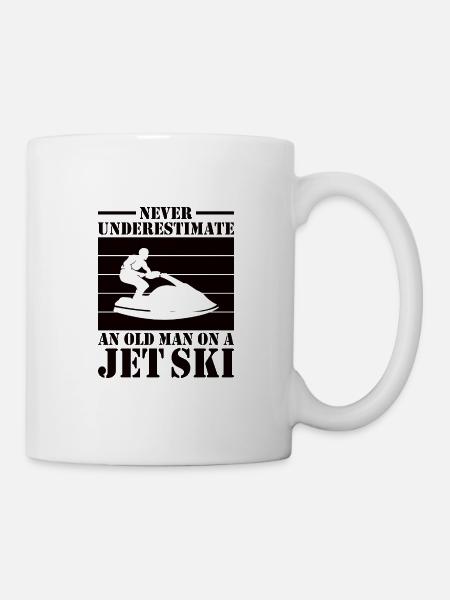 Jetski Sport Water Motorcycle Water Sports Gift - Mug - white
