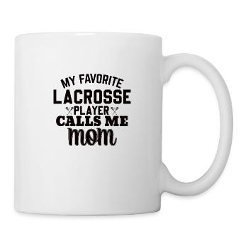 Lacrosse Mom tolles Lacrosse Mama - Tasse - Weiß - Rechts