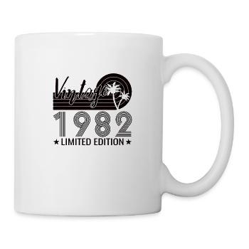 Born 1982 Retro 1982 Birthday - Mug - white - Right