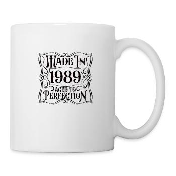 1989 Anniversaire Année de naissance - Mug blanc - blanc - Droite