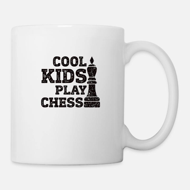 Échecs Enfants - Mug blanc - blanc