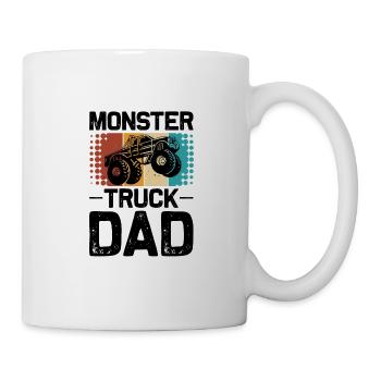 Monster Truck Monster Truck Papa Père Cadeau - Mug blanc - blanc - Droite