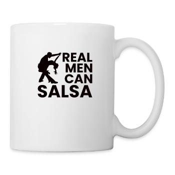 Salsa Musik Salsa Tanz - Tasse - Weiß - Rechts