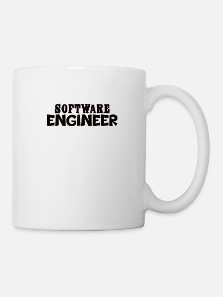 Softwareentwickler Programmierer Geschenk - Tasse - Weiß