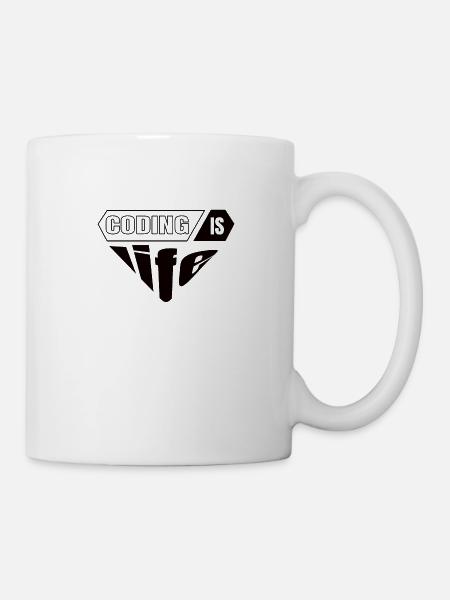 Softwareentwickler Programmierer Geschenk - Tasse - Weiß