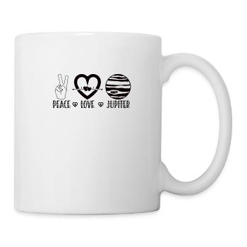 Jupiter Planète Univers Astrologie spatiale - Mug blanc - blanc - Droite
