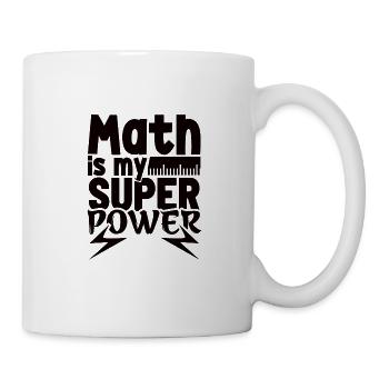 Professeur de mathématiques Formule mathématique Professeur de géométrie - Mug blanc - blanc - Droite