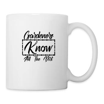 Jardinière Jardinier Femmes Enfants Femme - Mug blanc - blanc - Droite