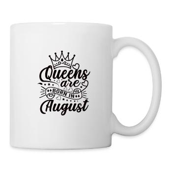 Woman Birthday August Gift Girl Girlfriend - Mug - white - Right