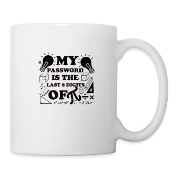 Professeur de mathématiques Formule mathématique Professeur de géométrie - Mug blanc - blanc - Droite