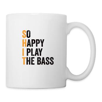 Bassiste Musique Bassiste Musicien Guitare basse - Mug blanc - blanc - Droite