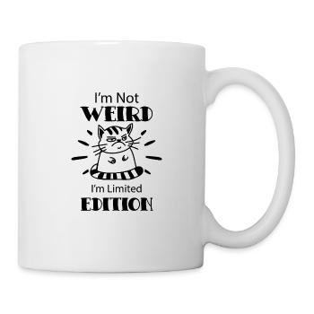 limited edition cat owner cat funny - Mug - white - Right