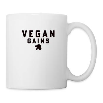 Aliments végétaux Légumes végétaliens Changement climatique sain - Mug blanc - blanc - Droite