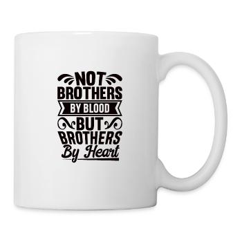 Bruderherz Beste Freunde Bruder Geschenkidee - Tasse - Weiß - Rechts