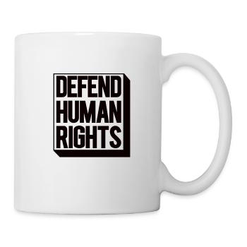 Human Rights Politics Freedom Demonstrating - Mug - white - Right