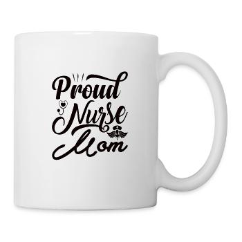 femme mère infirmière maman médecine - Mug blanc - blanc - Droite