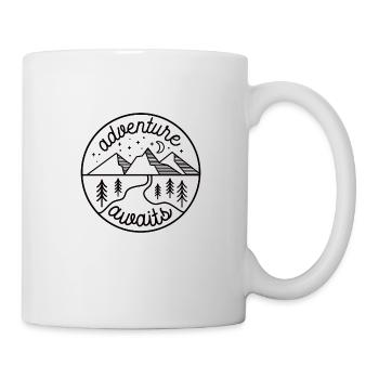Randonnée Camping Dictons en plein air Camper Wanderer - Mug blanc - blanc - Droite
