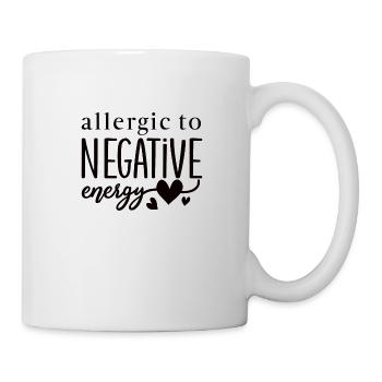 pensées positives vie positive - Mug blanc - blanc - Droite