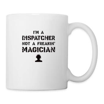Bester Disponent Spruch Geschenk Beruf Logistik - Tasse - Weiß - Rechts