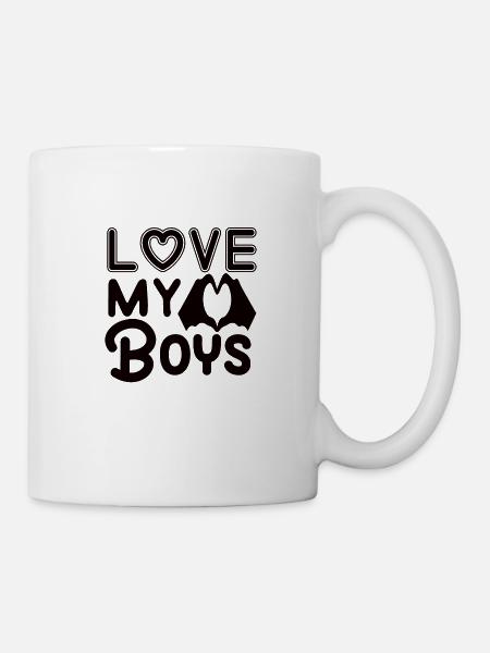Maman de deux garçons Fête des mères - Mug blanc - blanc