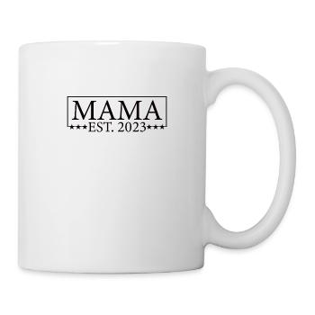 Maman 23 Annonce Mère Bébé Futur maman 2023 - Mug blanc - blanc - Droite