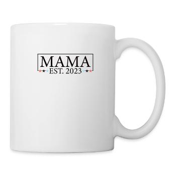 Maman 23 Annonce Mère Bébé Futur maman 2023 - Mug blanc - blanc - Droite