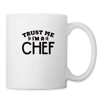 Chef Profession Gastronomy Cooking Chef's hat - Mug - white - Right