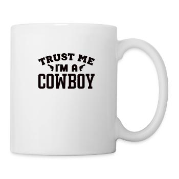 Cowboy - Tasse - Weiß - Rechts