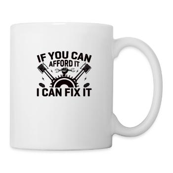 Mechanic Technician Craftsman Garage Car Hobbyist - Mug - white - Right